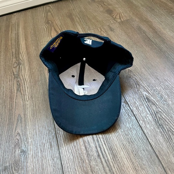 Navy Blue Baseball Cap with White Letter J - Picture 7 of 9